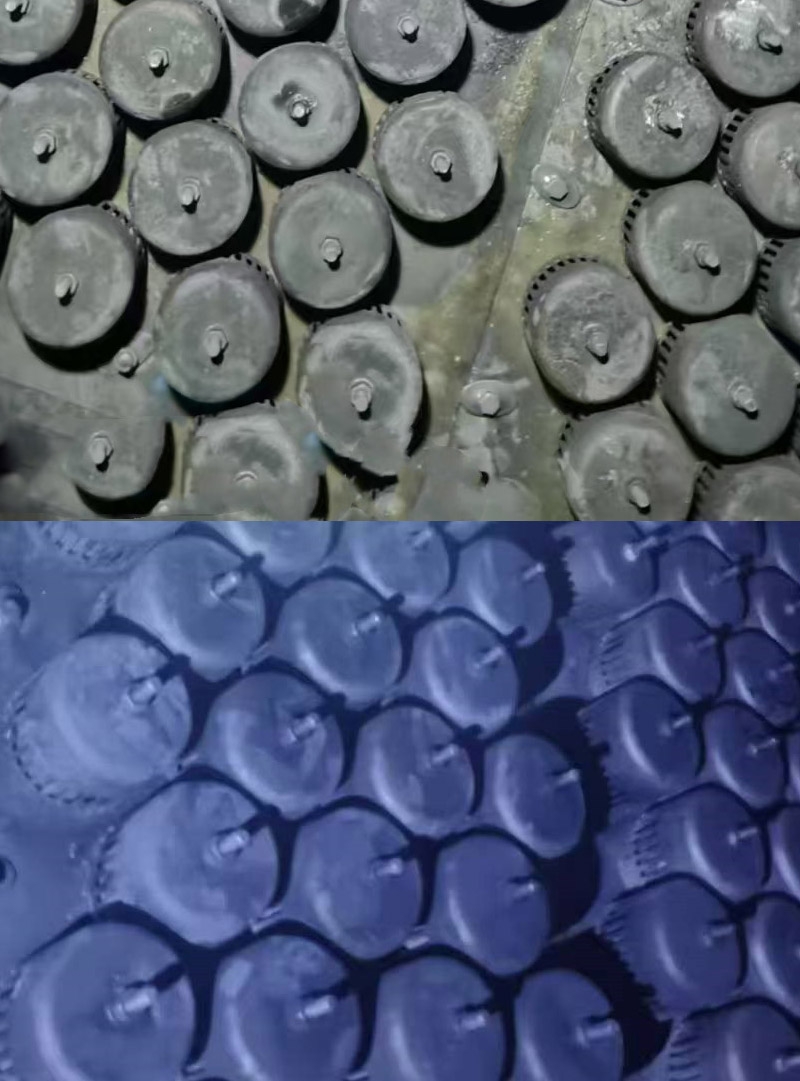 水洗塔塔盤清洗對比